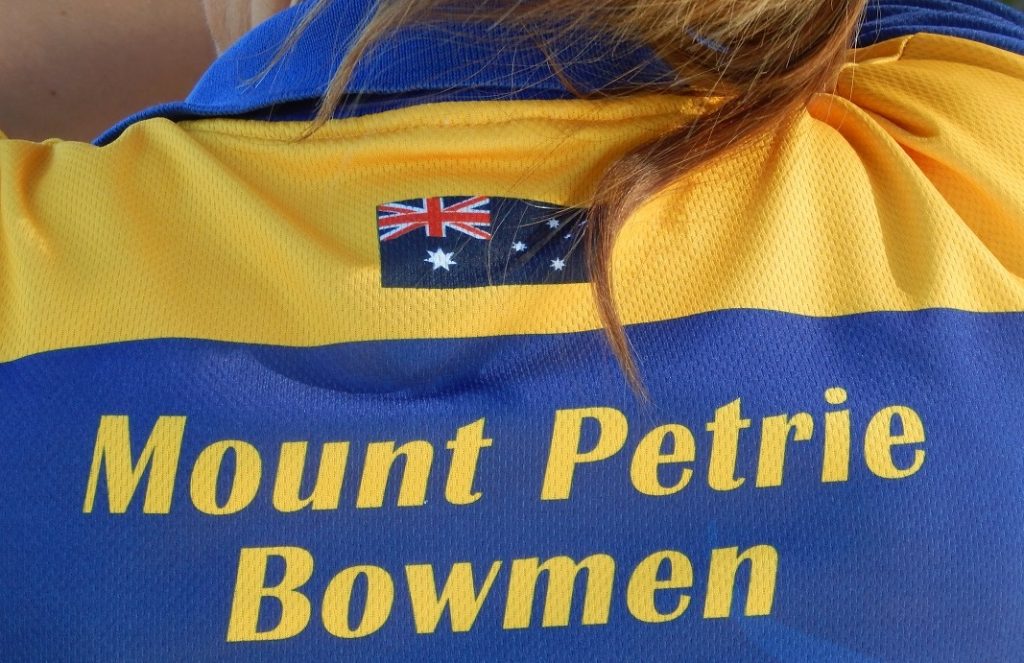 MPB logo on back of shirt